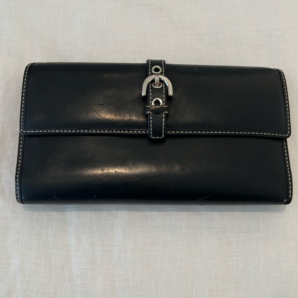 Coach leather wallet
